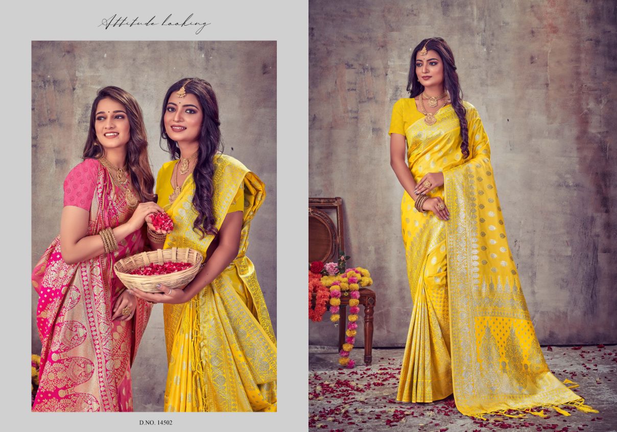 Bunawat Minaxi Silk Vol 2 Banarasi Silk Sarees Catalog
